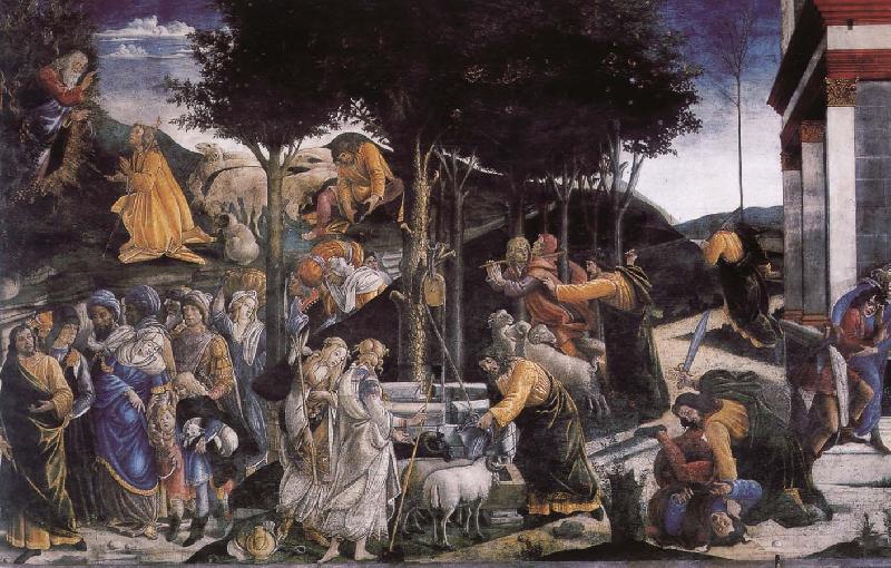 Sandro Botticelli The temptation of mossy Germany oil painting art